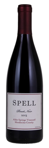 2013 Spell Alder Springs Vineyard Pinot Noir, 750ml
