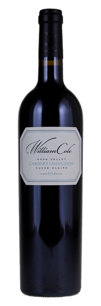 2018 William Cole Cuvee Claire Cabernet Sauvignon, 750ml