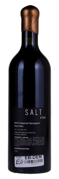 2018 Salt Vine Cabernet Sauvignon, 750ml