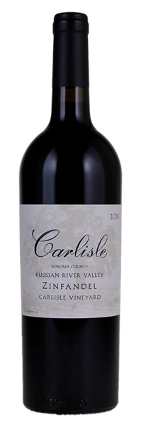2018 Carlisle Carlisle Vineyard Zinfandel, 750ml