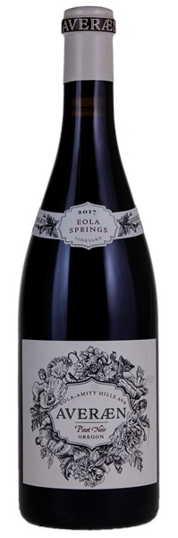 2017 Averaen Eola Springs Vineyard Pinot Noir, 750ml