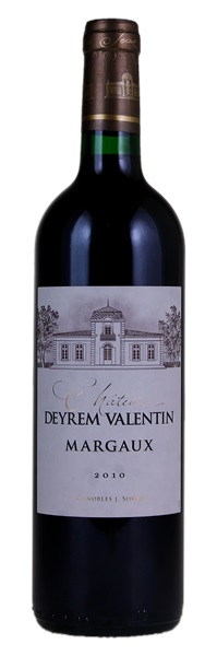 2010 Château Deyrem-Valentin, 750ml
