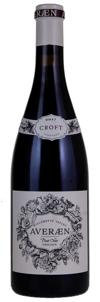 2017 Averaen Croft Vineyard Pinot Noir, 750ml