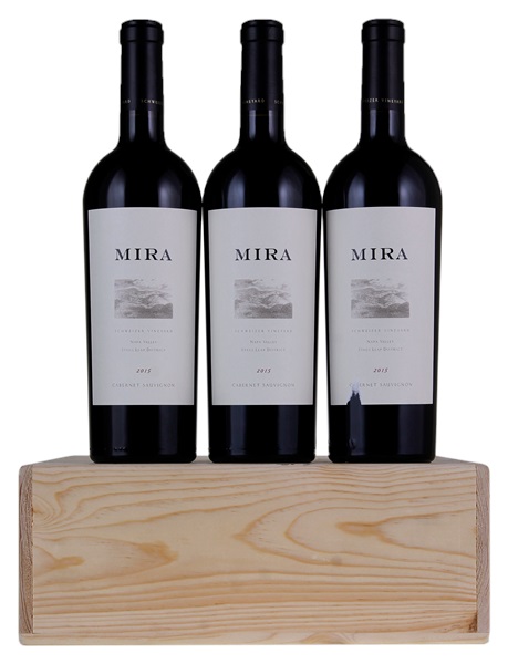 2015 Mira Schweizer Vineyard Cabernet Sauvignon, 750ml