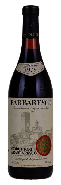 1979 Produttori del Barbaresco Barbaresco, 750ml