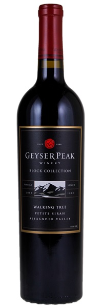 2008 Geyser Peak Block Collection Walking Tree Vineyard Petite Sirah, 750ml
