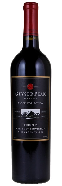 2008 Geyser Peak Block Collection Kuimelis Vineyard Cabernet Sauvignon, 750ml