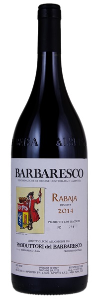 2014 Produttori del Barbaresco Barbaresco Rabaja Riserva, 1.5ltr