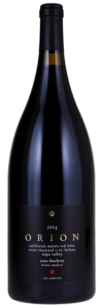 2014 Sean Thackrey Rossi Vineyard Orion Old Vines, 1.5ltr