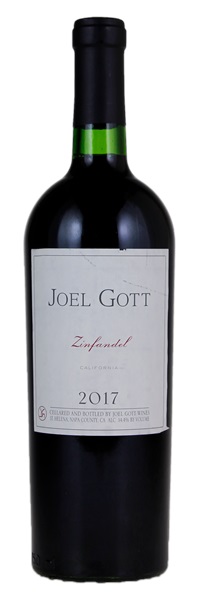 2017 Joel Gott Zinfandel, 750ml