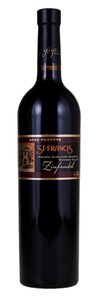 2002 St. Francis Pagani Vineyard Reserve Zinfandel