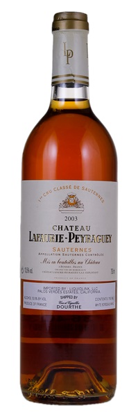 2003 Château Lafaurie-Peyraguey, 750ml