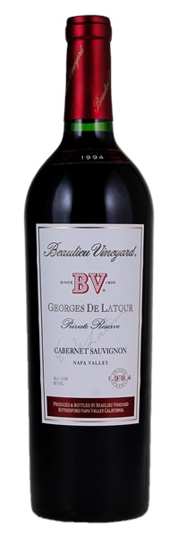 1994 Beaulieu Vineyard Georges de Latour Private Reserve Cabernet Sauvignon, 750ml