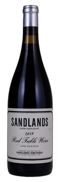 2019 Sandlands Vineyards Contra Costa County Red Table Wine, 750ml