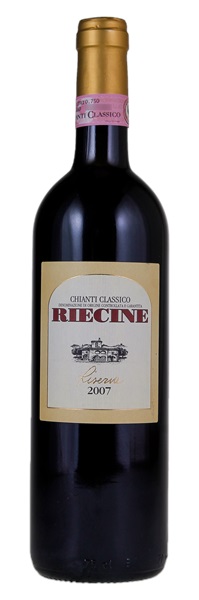2007 Riecine Chianti Classico Riserva, 750ml