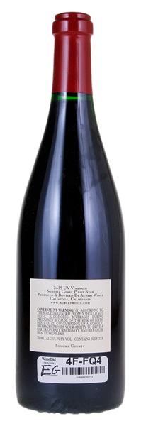 2019 Aubert UV Vineyards Pinot Noir, 750ml