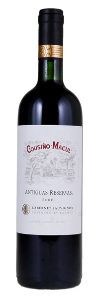 2008 Cousino-Macul Antiguas Reservas Cabernet Sauvignon, 750ml