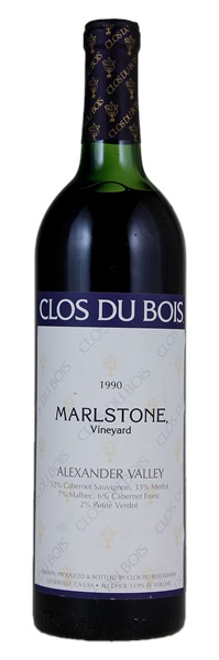 1990 Clos du Bois Marlstone, 750ml