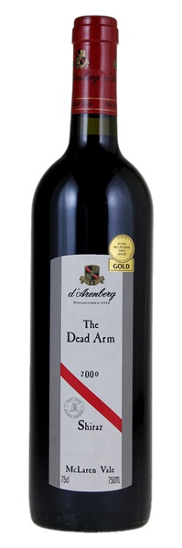 2000 d'Arenberg The Dead Arm Shiraz, 750ml