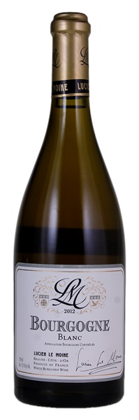 2012 Lucien Le Moine Bourgogne Blanc, 750ml