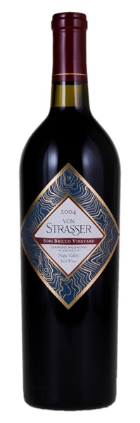 2004 Von Strasser Sori Bricco Vineyard Red Wine, 750ml