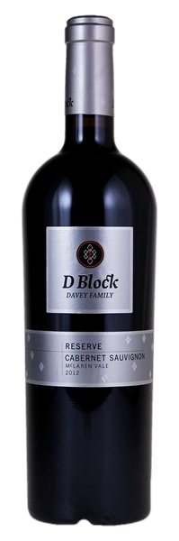2012 Davey Family Wines D Block Reserve Cabernet Sauvignon, 750ml