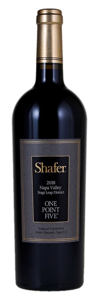 2018 Shafer Vineyards One Point Five Cabernet Sauvignon, 750ml