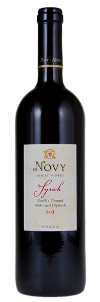 2008 Novy Rosella's Vineyard Syrah, 750ml