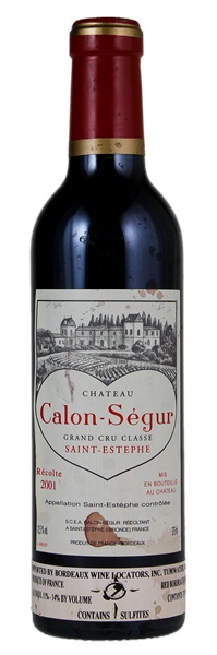 2001 Château Calon-Segur, 375ml