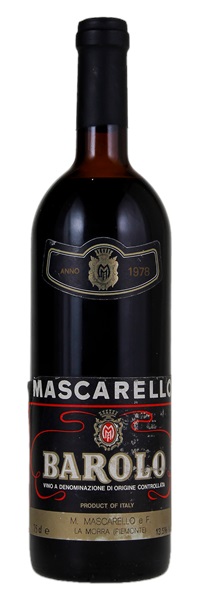 1978 M. Mascarello & Figli Barolo, 750ml