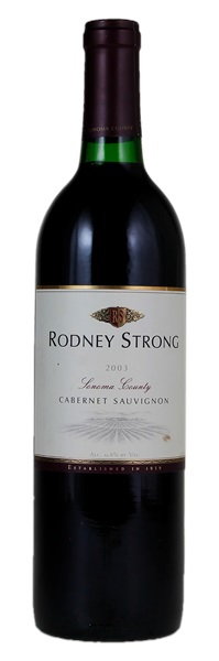 2003 Rodney Strong Cabernet Sauvignon, 750ml