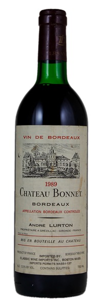 1989 Château Bonnet, 750ml