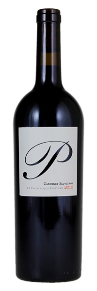 2016 Passalacqua TR Passalacqua Vineyard Cabernet Sauvignon, 750ml