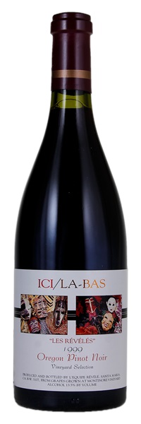 1999 Ici/La-Bas Les Reveles Pinot Noir, 750ml