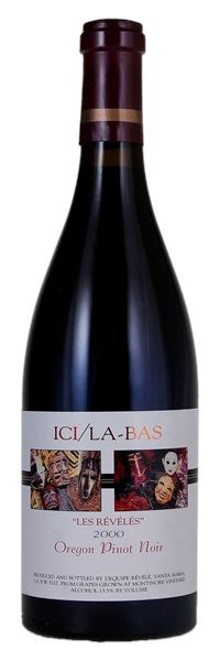 2000 Ici/La-Bas Les Reveles Pinot Noir, 750ml