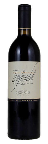 2016 Seghesio Family Winery Heritage Grower Series Todd Brothers Zinfandel, 750ml