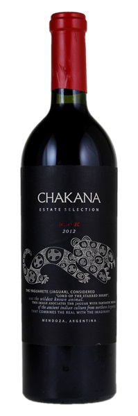 2012 Chakana Estate Selection Malbec, 750ml
