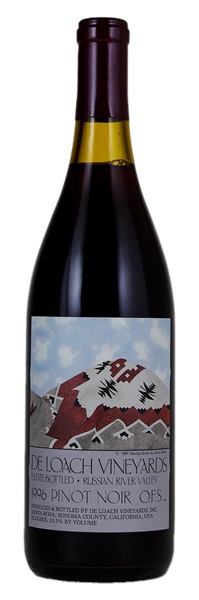1996 De Loach Vineyards Russian River Valley Pinot Noir, 750ml