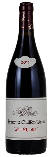2011 Domaine Guillot-Broux Bourgogne La Myotte, 750ml