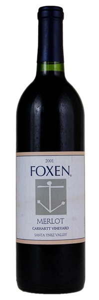 2001 Foxen Carhartt Vineyard Merlot, 750ml