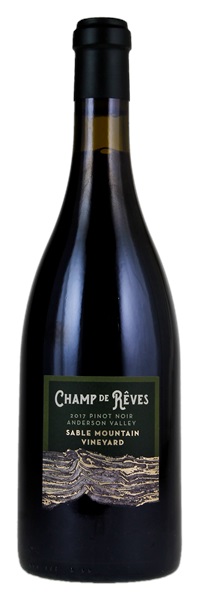 2017 Champ de Reves Sable Mountain Pinot Noir, 750ml