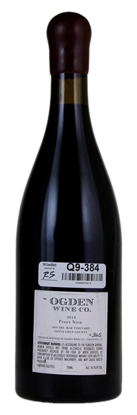 2018 Olson Ogden Rio Del Mar Vineyard Pinot Noir, 750ml
