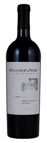 2015 William & Mary Wine Company Shifflet Vineyard Cabernet Sauvignon, 750ml