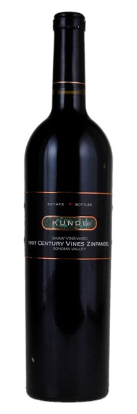 1997 Kunde Estate Shaw Vineyard Century Vines Zinfandel, 750ml