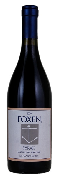 2000 Foxen Morehouse Vineyard Syrah, 750ml