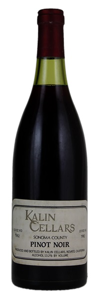 1982 Kalin Cellars Pinot Noir Cuvee WD, 750ml