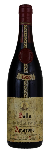 1980 Bolla Amarone Recioto della Valpolicella Amarone Classico, 750ml