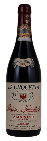 1983 La Crocetta Recioto della Valpolicella Amarone Classico, 750ml