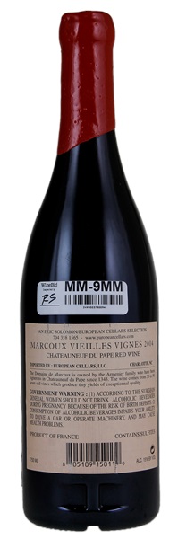 2004 Domaine de Marcoux Châteauneuf-du-Pape Vieilles Vignes, 750ml