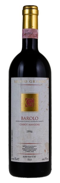 1996 Silvio Grasso Barolo Ciabot Manzoni, 750ml